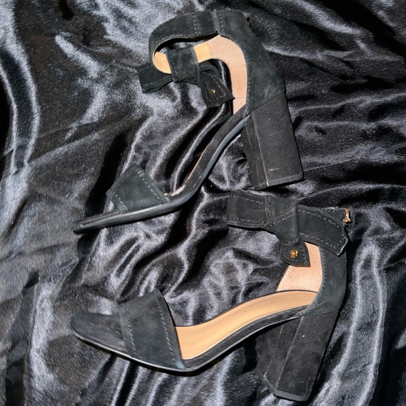 Tommy Hilfiger Black Suede Heels - Picture 7 of 9